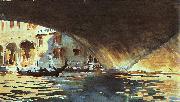 John Singer Sargent Under the Rialto Bridge Sweden oil painting artist